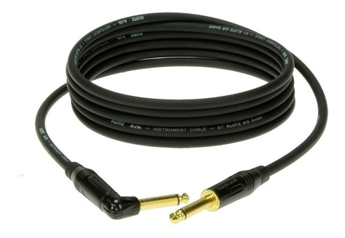 Klotz Kika06pr1 Negro Amphenol Angular Cable Para Instrument