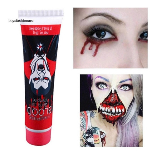 Set Maquillaje Halloween Pintacarita + Sangre Falsa Disfraz | Cuotas sin  interés