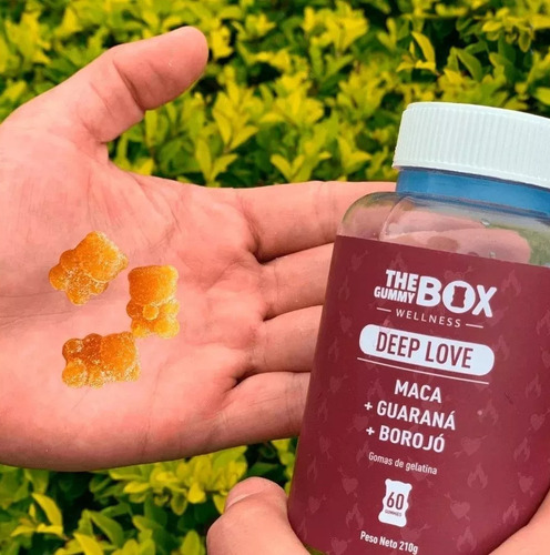 The Gummy Box Quemador Grasa Deep Love Afrodisiaco