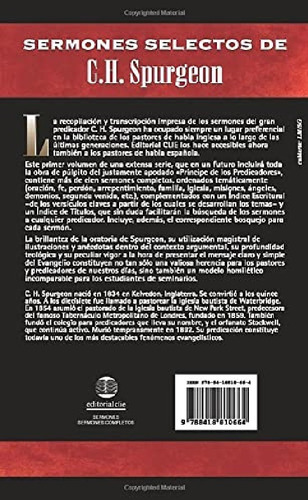 Imagen 2 de 3 de Sermones Selectos - Charles Spurgeon