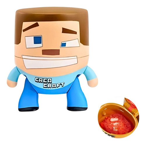 Boneco Cultura Pop Cacacraft Slime E The Hangrees