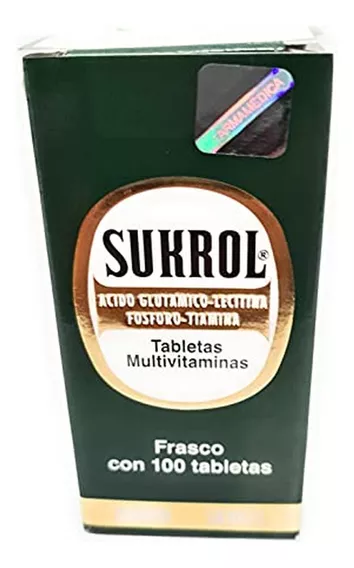 Sukrol Oral Multivitamínico 100 Tabletas