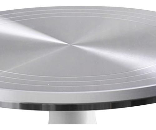 Soporte Giratorio Para Pasteles, Bordes Redondeados Plato