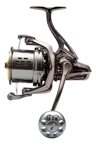 マリモ！ Molinete Maruri Cc8000 Long Cast Prateado Direito/esquerdo