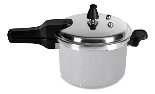 Panela De Pressão 4,2l Antiaderente De Indução Super Brinox Cor Cinza
