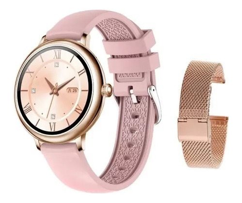 Smartwatch Cf80 Reloj Inteligente P/ Samsung iPhone Mujer