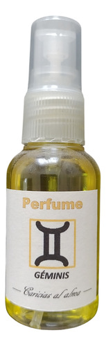 Perfume Esotérico 100% Natural Signo Géminis 30 Cc
