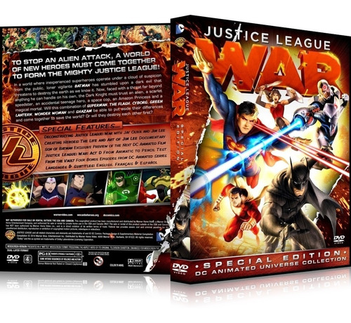 Dvd Liga Da Justiça Guerra