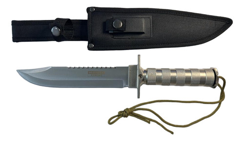 Cuchillo Tactico Militar Defender C Afilador Y Accesorios