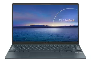 Notebook Asus ZenBook UX425EA gris 14", Intel Core i5 1135G7 8GB de RAM 512GB SSD, Intel Iris Xe Graphics G7 80EUs 1920x1080px Windows 10 Home