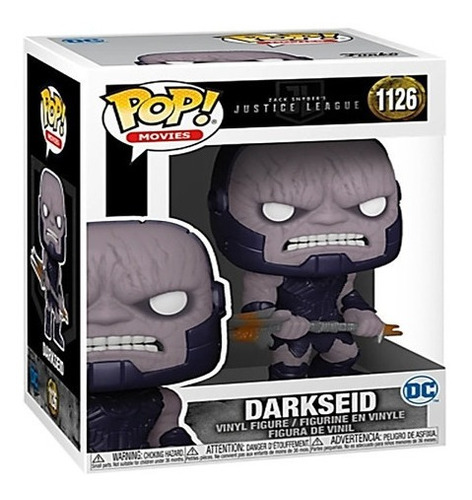 Funko Pop La liga de la justicia Darkseid 1126 de Zack Snyder