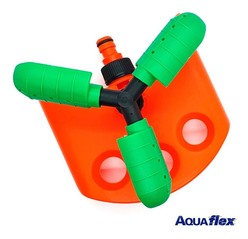 Imagen 3 de 8 de Aspersor Regador Con Base 3 Brazos Moviles H2201 Aquaflex
