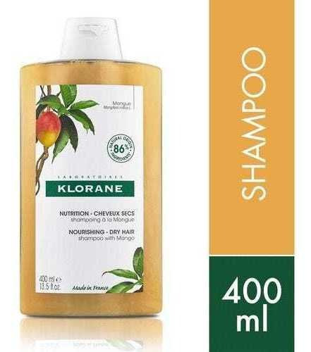 Shampoo Klorane Mango Nutricion X 400 Ml