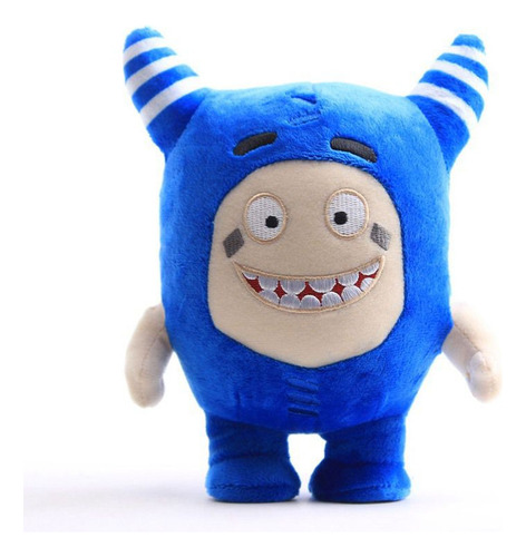 Peluche Soft Oddbods De 23 Cm Con El Logotipo De Newt Bubble