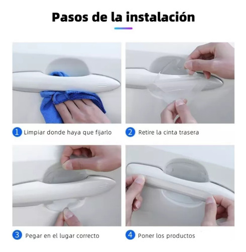 Protectores Silicona Para Puertas Auto Antigolpe 8 Piezas
