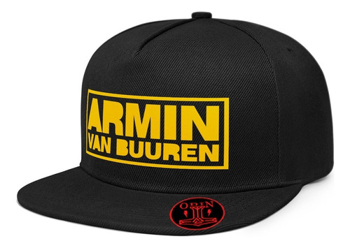 Gorra Snapback Plana Armin Van Buuren Dj Musica Electronica