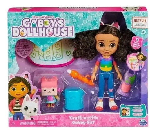 Gabby's Dollhouse Gabby Dibujo C/ Pizzarra Acc Mundotoys F