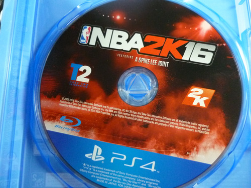 Nba 2k16 Original Mídia Física Playstation 4 Japan Ps4 (Usado)
