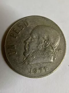 Moneda De Mexico De 1 Peso De 1971