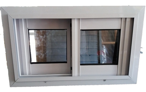 Ventana De Aluminio Para Baño 50x50 Oferta Con Mosquitero