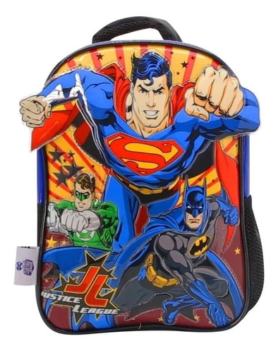 Mochila De Espalda 12 PuLG. Superman Jardin Licencia Oficial