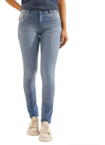 Jean Taverniti Mujer Slim Fit Chupin