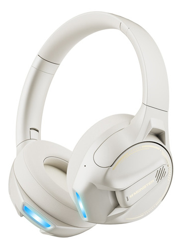 Auriculares Inalámbricos Bluetooth Para Juegos Monster Xkh03 Color Blanco