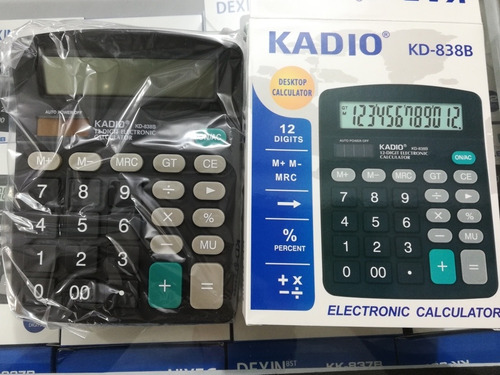 Calculadora Kadio 12 Dígitos Mayor Y Detal Oferta 5.5vrd