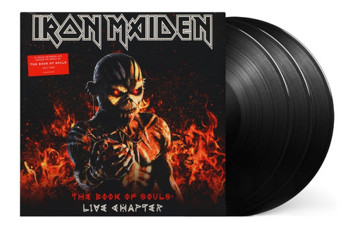 Iron Maiden The Book Of Souls Live Chapter 3 Lp Importado