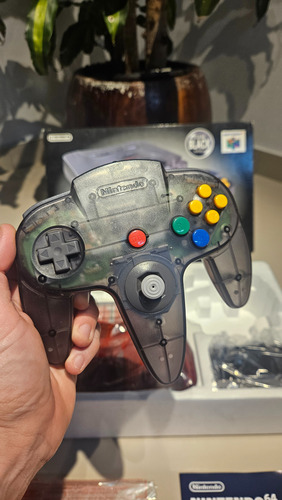 Console Nintendo 64 Clear Black N64 Raro Completo (Usado)