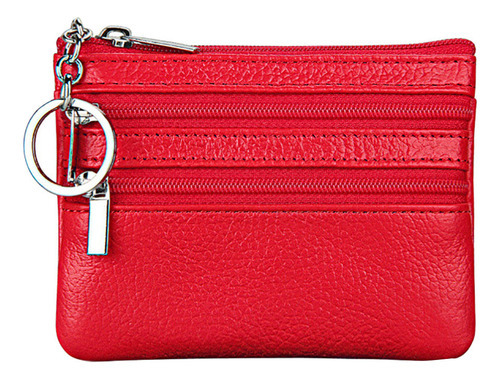 A Money Bags Small Change, Cartera Para Mujer, Llavero, Mode Color Rojo