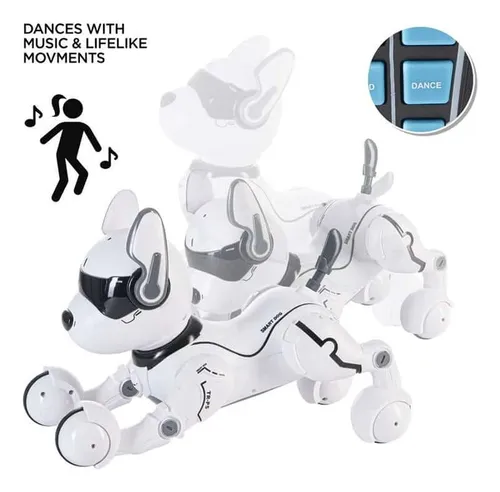 1a Tr-p5 Dog Perro De Acrobacia Mascota Control Remoto Y Voz