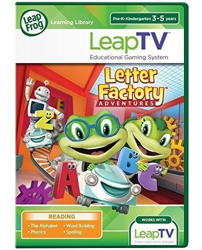 Leapfrog Leaptv Letter Factory Adventures Educativo,