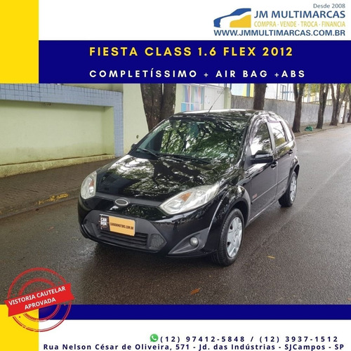 Imagem 1 de 10 de Fiesta Class 1.6 Flex 2012 Completíssimo + Air Bag + Abs