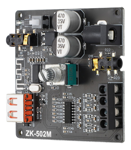 Placa Amplificadora De Potência 12v 15v 19v 24v 2 Canais Est