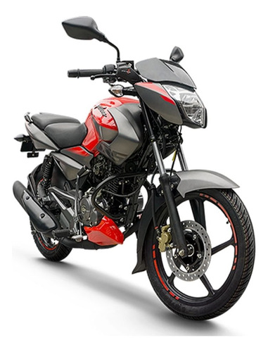 Moto Bajaj Pulsar Ns 125 Rojo/gris