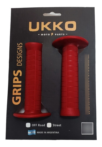 Grips - Puños  Ukko Rojo Universales Tornadoshop