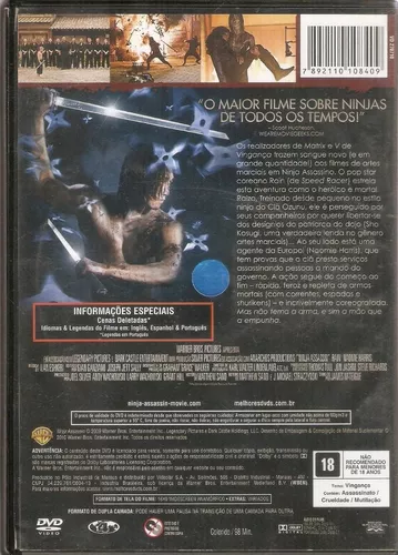 Dvd Ninja Assassino + Ninja 2