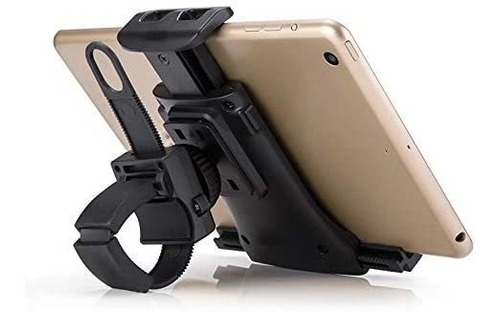 Soporte De Bicicleta Para Tablet/celular 4.2  A 8.6 , Negro