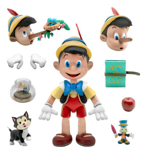 Pinocho Disney Super 7 Ultimates Figura Articulada 