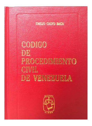 Código De Procedimiento Civil De Venezuela