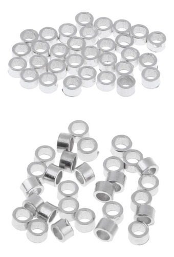 Extremos De Cordón De Cuero Fornituras De Joyería 4 Piezas