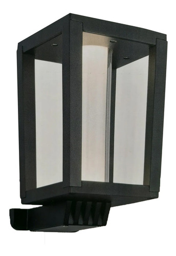 Aplique Farol Pared Fundicion Aluminio 6w Led Cob 