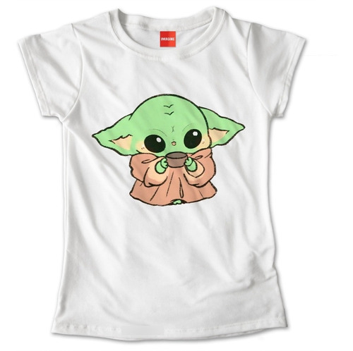 Blusa Estampados Baby Yoda Bebé Mujer Niña Playera Regalo