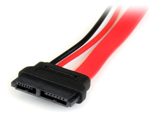 Startech.com Adaptador Sata A Sata Delgado De 6 Pulgadas Con