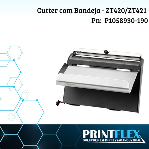 Cutter Com Bandeja Impressora - Zt420/zt421 Pn: P1058930-190