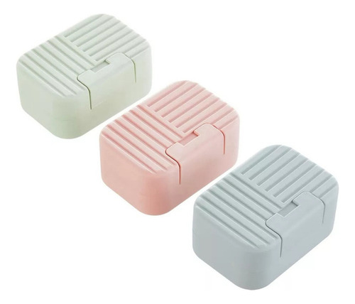 Paquete De 3 Jaboneras, Caja De Jabón De Viaje, Contenedor