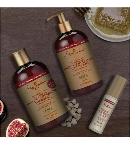 Conjunto De Shampoo E Condicionador Shea Moisture + Conjunto