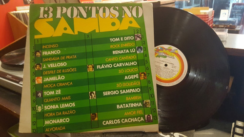 13 Pontos No Samba Compilado Brasilero Lp Vinilo Ex