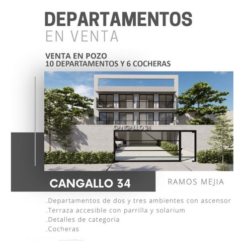 Departamento De 2 Ambientes En Construcción - Ramos Mejía Sur